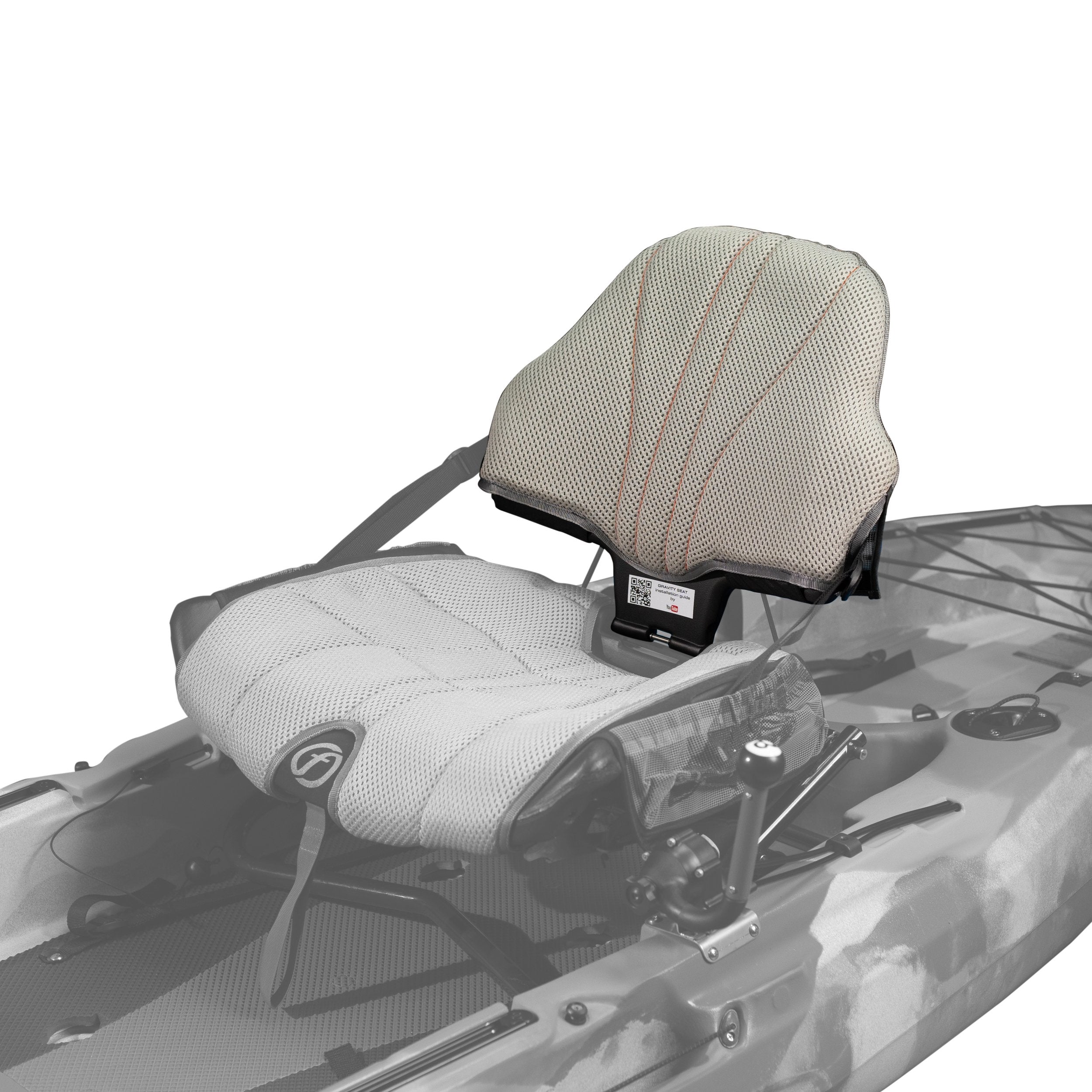 High Back Kayak Seat with Lumbar Support